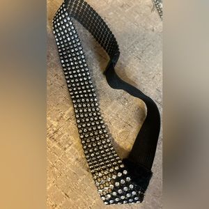 Black Rhinestone Choker New